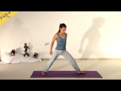 Yogaübung: Kopf-Zehen-Stellung