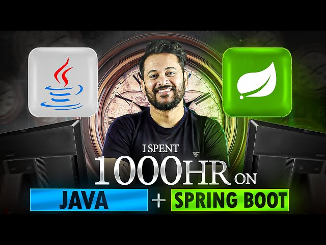 I spent 1000hr on java + spring boot | so you don't have to · YtChopDev