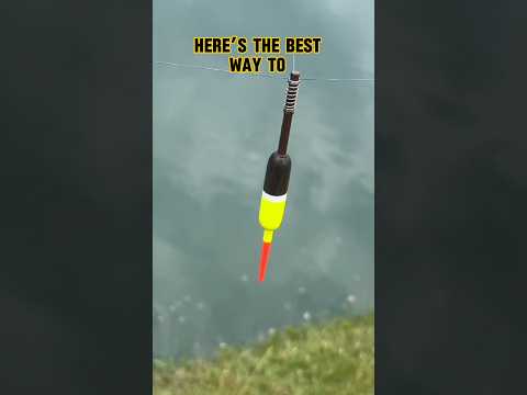 HOW TO Put A BOBBER On A Fishing LINE!! #shorts #fishing