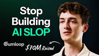 Thumbnail for "50 AI Agents Running My Company" Is a Lie. Here's How I Build It | Gumloop, Max Brodeur-Urbas