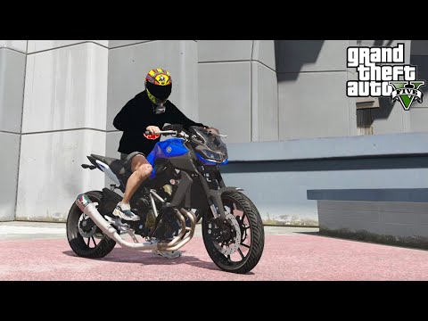 MOTOR BARU LANGSUNG MODIF YAMAHA MT9 3 SILINDER MOTOR TERKENCANG DUNIA  - GTA 5 MOD INDONESIA