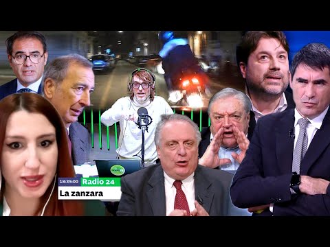 Diritto di speronamento per le forze dell'ordine - La Zanzara 10.1.2025