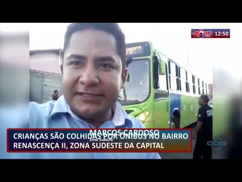 ROTA DO DIA 17 07  Crianças saÌƒo atropeladas por oÌ‚nibus no bairro Renascença II
