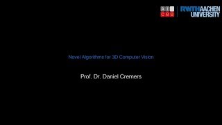 Distinguished Lecture on video -
Novel Algorithms for 3D Computer Vision