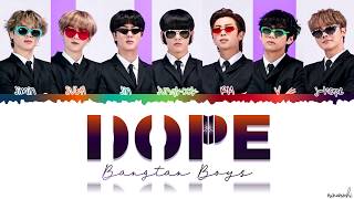 BTS (방탄소년단) - DOPE (쩔어) Lyrics Color