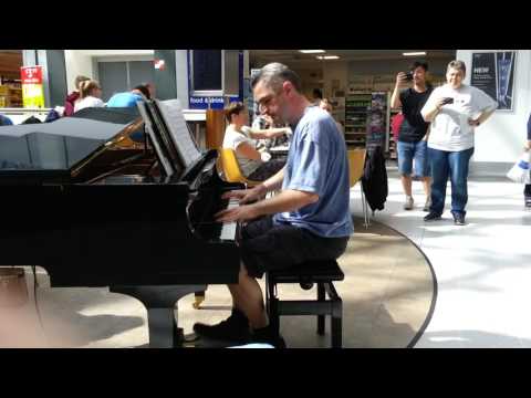 Avicii - Wake Me Up - Jonny May Piano Version - Live at Brodericks in Manchester airport