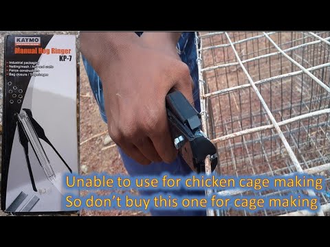 Kaymo Manual Hog Ringer KP-7