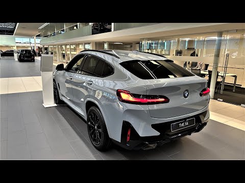 2024 BMW X4 xDrive 20i M Sport Luxury Full View Interior and Exterior