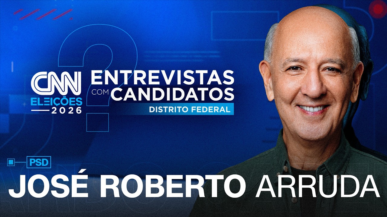 AO VIVO: ENTREVISTA COM JOSÉ ROBERTO ARRUDA (PSD) AO GOVERNO DO DISTRITO FEDERAL | CNN ELEIÇÕES