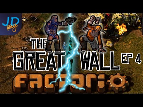 The Great Wall of SLOW Research ⚙️ FACTORIO: THE GREAT WALL EP4 with @SoellessGaming