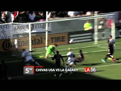 Chivas USA vs LA Galaxy Sunday at 5pm on LA56