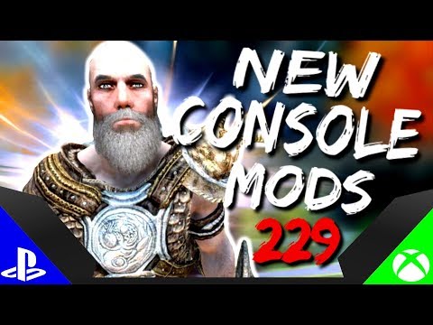 Skyrim Special Edition: ▶️5 BRAND NEW CONSOLE MODS◀️ #229 (PS4/XB1/PC)