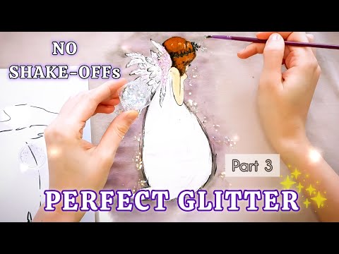 Part of a video titled Add Glitter to Clothes the RIGHT Way — No Mess, No Shake ... - YouTube