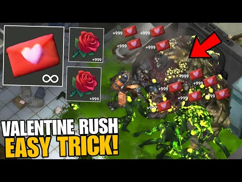 BEST TRICK TO COMPLETE VALENTINE RUSH EVENT EASILY! (infinite points) - Last Day on Earth: Survival