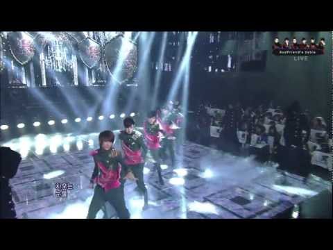 121118 SBS 인기가요 보이프렌드 야누스 Inkigayo BOYFRIEND JANUS