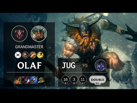 Olaf Jungle vs Sylas - KR Grandmaster Patch 10.12