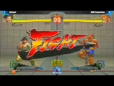 EVO 2013 | SSFIV AE 2012 (Losers Top 8) AVM Gamerbee vs Haitani *1080p HD*