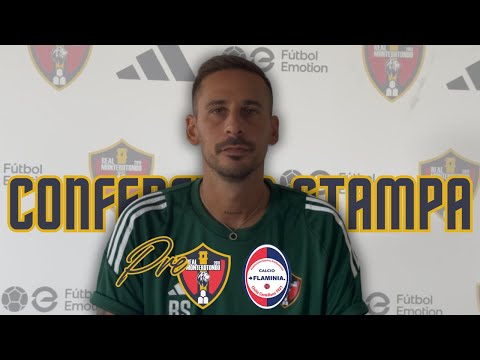 SERIE D | Real Monterotondo - Flaminia Civita Castellana, mister Stillo in conferenza stampa