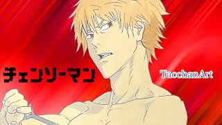 【チェンソーマン】デンジ描いてみた