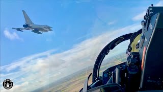 RAF Typhoon Cockpit Footage | James "Ammo" Carraway