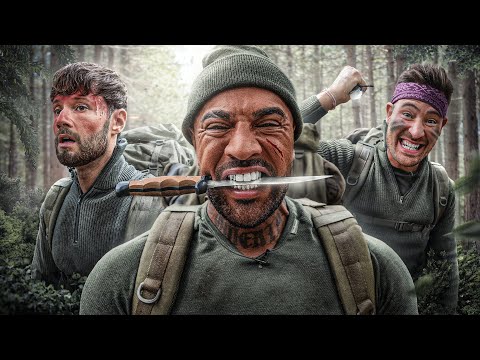 ÜBERLEBEN in der WILDNIS - wir blamieren uns komplett 😂