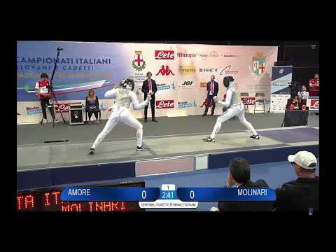 Italian Championships 2023 JWF - L4 - Giulia Amore v Matilde Molinari
