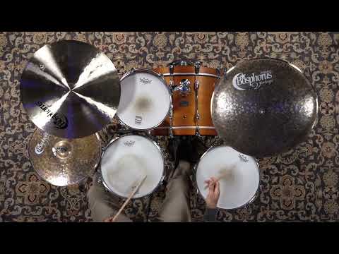 Bosphorus 20" Master Vintage Flat Ride Cymbal - 1613g (MV20F-1010526P)