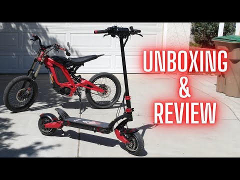 +40mph E-Scooter // Varla Eagle One // Unboxing and Review