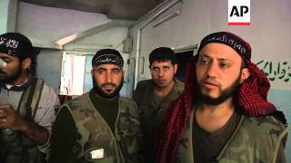 Rebels say brutality of Syrian regime forcing them to take up arms