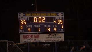 Dana Hills vs San Dimas CIF Quarterfinals 2024