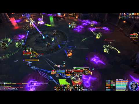 on the fly & Dunkles Blut vs. Mythic Hellfire High Council - Enhancement Shaman PoV