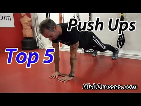 Top 5 Pushups Variations