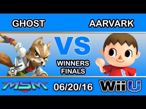 MSM 55 - MMG | Ghost (Fox) Vs. Aarvark (Villager) Winners Finals - Smash Wii U