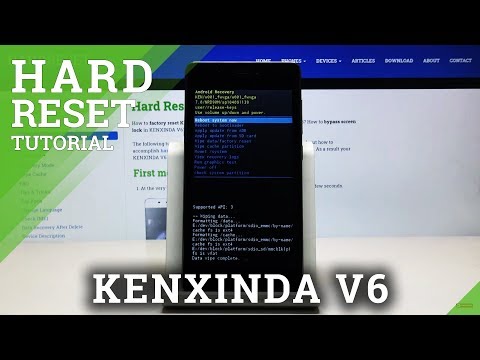 Hard Reset Kenxinda V6 – Remove Screen Lock in KXD V6