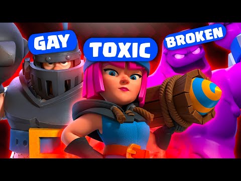 Every CONTROVERSIAL Card in Clash Royale... EVER!