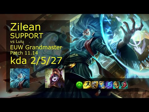 Zilean Support & Varus vs Lulu & Aphelios - EUW Grandmaster 2/5/27 Patch 11.14 Gameplay