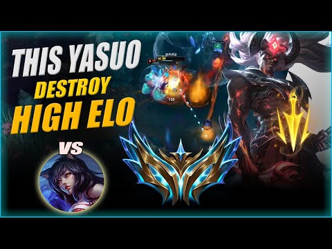 ROUFENG YASUO VS AHRI | HOW TO DESTROY CHALLENGER ELO WITH YASUO