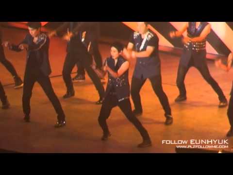 [Fancam] 120804 SMTOWN Sexy Free & Single (Eunhyuk focus)