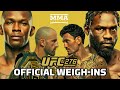 UFC 276: Adesanya vs. Cannonier Official Weigh-In Live Stream | MMA Fighting