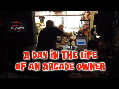 A Day in the Life of an Arcade Owner - 7s Pinballorama in Charlottetown PEI Canada