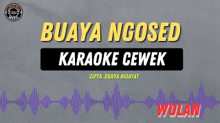 Download lagu BUAYA NGOSED - ( KARAOKE RAMPAK CEWEK ) Wulan Tarling Lawas mp3