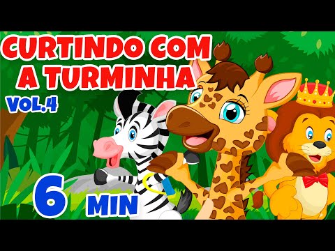 Curtindo com a Turminha Vol. 4 - Giramille 6 min | Desenho Animado Musical