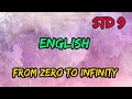 9th Std English From Zero To Infinity