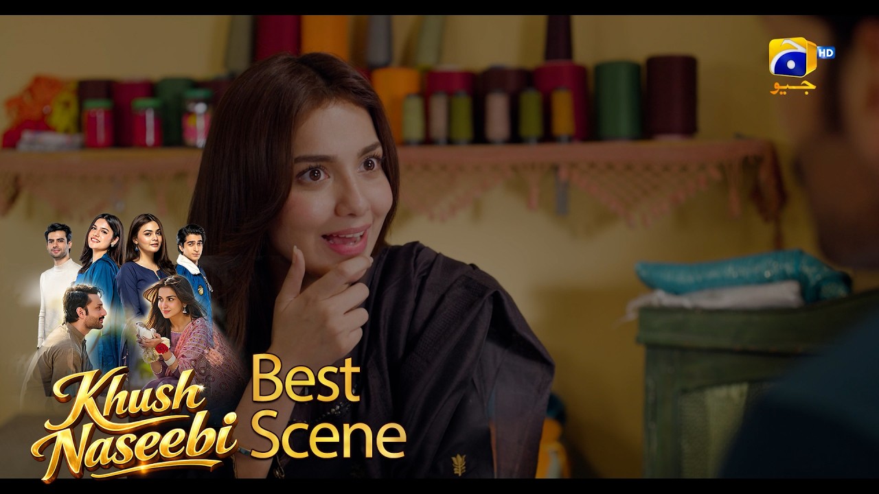 Khush Naseebi Episode 39 | 𝐁𝐞𝐬𝐭 𝐒𝐜𝐞𝐧𝐞 𝟎𝟑 | Tuba Anwar - Osama Tahir | Har Pal Geo