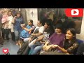 Chennai Metro Train Traveller Sing Perfect Sync For All Pasenger