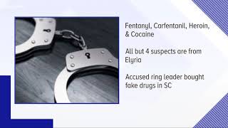 25 arrested in Lorain County drug bust