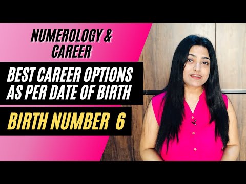 Best Career Option as per DOB - Numerology & Career | Birth Number 6 - Priyanka Kuumar (Hindi)