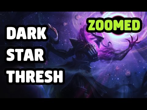 DARK STAR THRESH SKIN ZOOMED SPOTLIGHT - LEAGUE OF LEGENDS