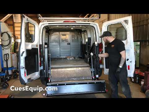 Tommy Gate Liftgate Installed On Ford Transit
