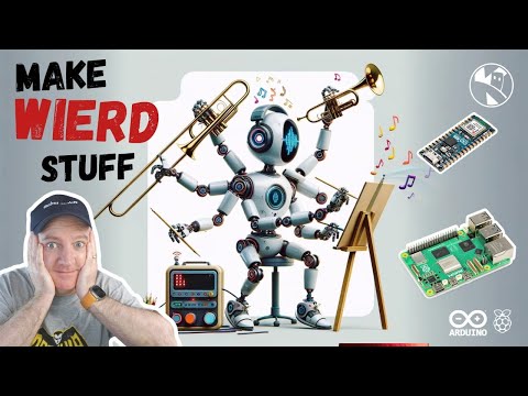 YouTube Thumbnail for From Concept to Creation: Building Electric Orchestras & Robots with Arduino & Raspberry Pi!